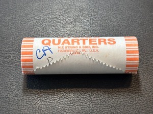 lot 130 image: Roll of Uncirculated State Quarters California