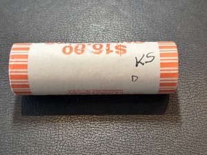 lot 139 image: Roll of Uncirculated State Quarters Kansas