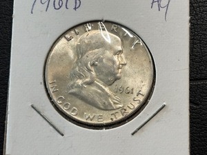 lot 116 image: 1961-D Franklin Half Dollar