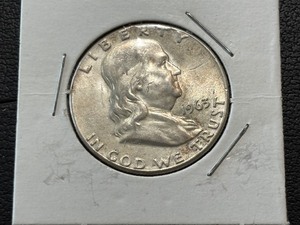 lot 117 image: 1963 Franklin Half Dollar