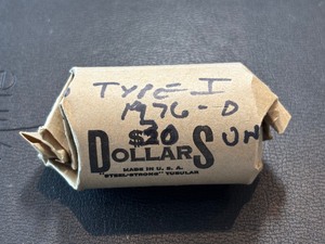 Roll of 1976-D Eisenhower Dollars Uncirculated