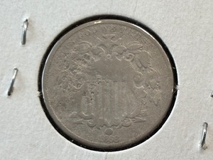 lot 102 image: 1868 Shield Nickel