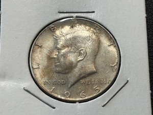 lot 106 image: 1965 Kennedy Half Dollar
