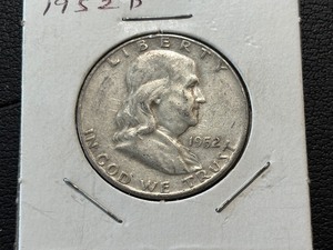 lot 108 image: 1952-D Franklin Half Dollar