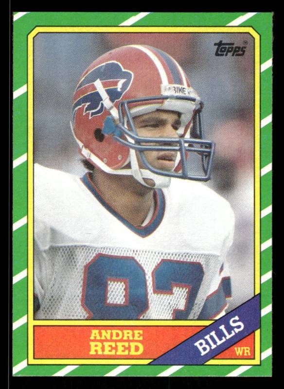 lot 22 image: 1986 Topps Andre Reed Rookie #388