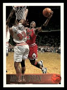 lot 57 image: 1996-97 Topps Michael Jordan Basketball Card #139