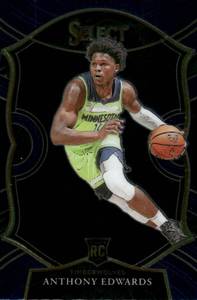 lot 63 image: 2020-21 Select Anthony Edwards Rookie Card #61