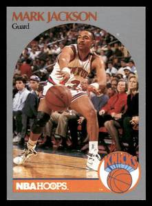 lot 66 image: 1990 Hoops Mark Jackson Basketball Card with the Menendez Brothers - Card #205