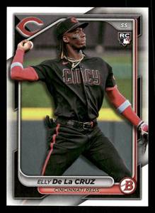 lot 162 image: 2024 Bowman Elly De la Cruz Rookie Card #22