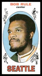 lot 168 image: 1969-70 Topps Bob Rule Basketball Vintage Card #30 - Tall Boys