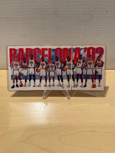 lot 223 image: 1991 Skybox Team USA (3) Card Team Panoramic Picture Set CL
