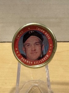 lot 224 image: 1971 Topps Coin Harmon Killebrew #100