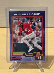 lot 231 image: 2024 Topps Boomers Baseball Elly De La Cruz Rookie #18