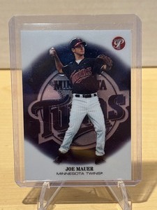 lot 235 image: 2002 Topps Pristine Joe Mauer Rookie #151