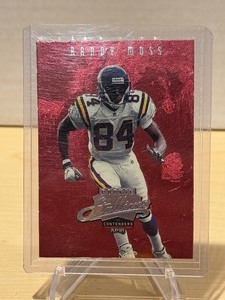 lot 238 image: 1998 Playoff Contenders Rookie Stallions Randy Moss Rookie #11