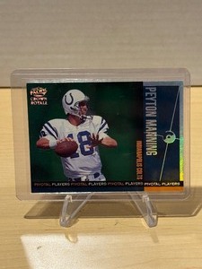 lot 239 image: 1998 Crown Royale Pivotal Players Peyton Manning Rookie #12