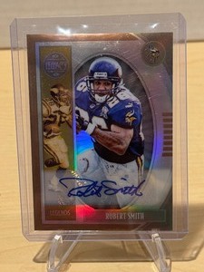 lot 256 image: 2019 Legacy Gold Refractor Autograph Robert Smith Serial #1925