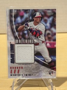 lot 258 image: 2025 Topps Major League Materials Brooks Lee Rookie #MLM-BL