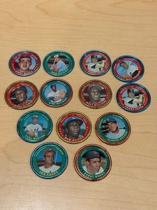 lot 269 image: 1971 Topps Coin Lot (13) Coins LK