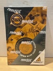lot 293 image: 1998 Pinnacle Mint Baseball Factory Sealed Box RARE