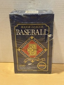 lot 295 image: 1992 Donruss Series 1 Baseball Factory Sealed Box - 36 Packs
