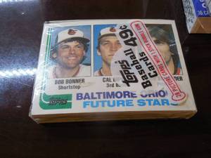lot 112 image: 1982 Topps Baseball Cello pack with Cal Ripken Jr. Rookie on TopRARE