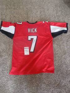 lot 138 image: Michael Vick Autographed Jersey JSA Certified