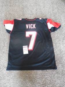 lot 139 image: Michael Vick Autographed Jersey JSA Certified