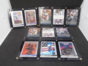 lot 147 image: Dallas Cowboys Football Card Lot in Holders