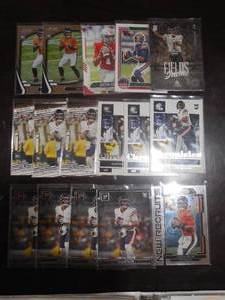 lot 182 image: (16) Justin Fields Rookie Card Lot