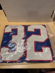lot 306 image: JSA O.J. Simpson Buffalo Bills Autograph NFL Jersey
