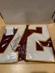 lot 309 image: Beckett Dexter Manley Washington Redskins Autograph Jersey