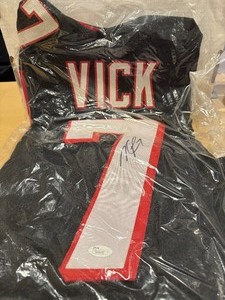 lot 310 image: JSA Michael Vick Atlanta Falcons Autograph NFL Jersey