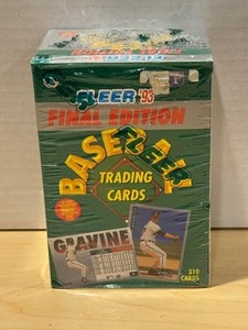 lot 320 image: 1993 Fleer Baseball Final Edition Set Factory Sealed
