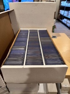 lot 341 image: 3 Row Super Box of Top Loaded Valuable Sports Cards - Mix of all Sports.