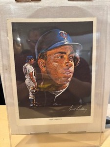 lot 347 image: 1963 Western Oil Minnesota Twins 8x10 Earl Battey RARE