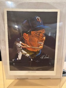 lot 349 image: 1963 Western Oil Minnesota Twins 8x10 Bob Allison RARE