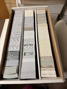 lot 366 image: 3 Row Monster Box of Baseball Cards - Loaded with Value