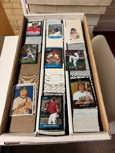 lot 370 image: 3 Row Monster Box of Baseball Cards - Loaded with Value