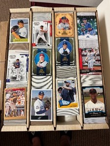 lot 385 image: 4 Row Monster Box of Baseball Cards - Loaded with Value