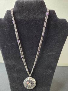 lot 155 image: Stainless Steel Necklace with Pendant Made in Italy