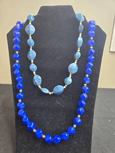 lot 230 image: Collection of Beaded Necklaces in Varied Colors and Styles