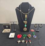 Collection of Assorted Vintage and Costume Jewelry - display not inc