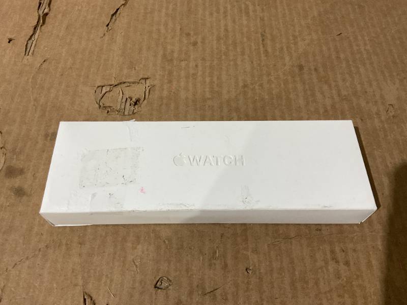 lot 325 image: Apple Watch Series 10 GPS 42mm Jet Black Aluminum Case MWWE3LWA