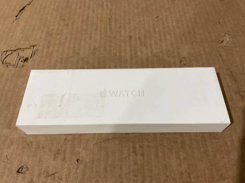 lot 326 image: Apple Watch Series 10 GPS 42mm Jet Black Aluminum Case MWWE3LWA