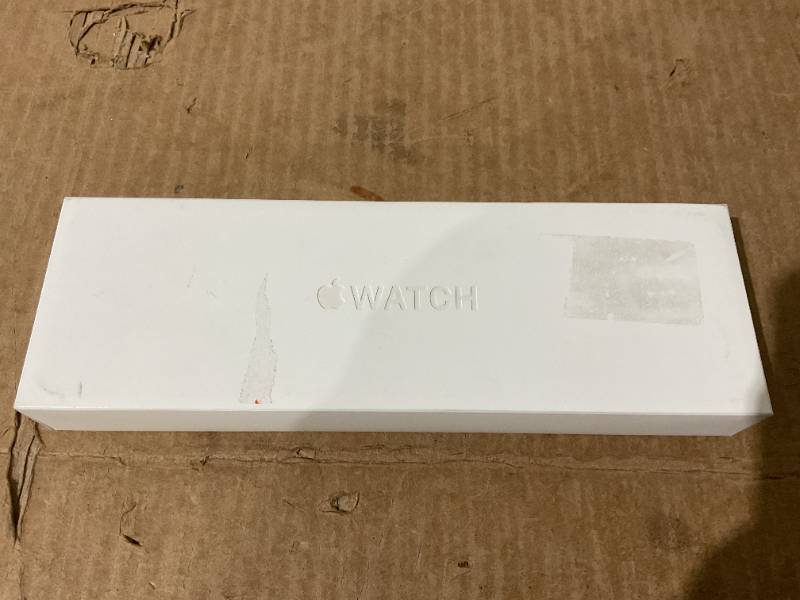 lot 332 image: Apple Watch Series 10 GPS 46mm Jet Black Aluminum Case MWWP3LWA