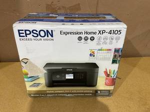 lot 112 image: Epson Expression Home XP-4105  Wireless All-in-One Color Inkjet Printer