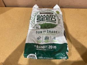 lot 116 image: Pennington Smart Seed Sun and Shade Grass Seed Mix, for Sun to Partial Shade, 20.0 lb