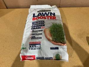 lot 121 image: Pennington Lawn Booster Tall Fescue Grass Seed & Fertilizer Mix, Sun to Partial Shade, 35 lb