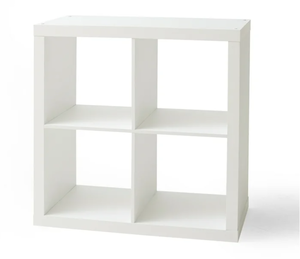 lot 34 image: Better Homes & Gardens 4-Cube Storage Organizer